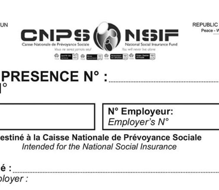 Bulletin de présence, CNPS Cameroun, PDF