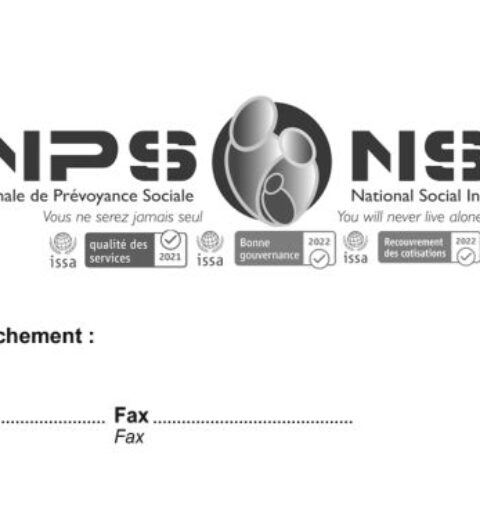 Demande de pension, CNPS Cameroun, PDF